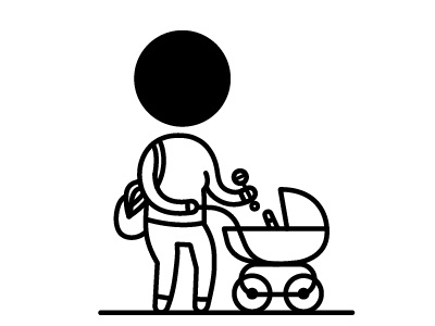 Baby Walkin' illustration