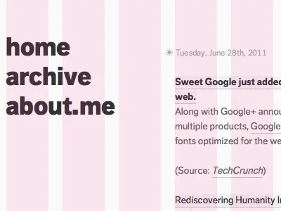 Shot #201355 design grid typography web design