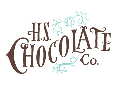 Chocolate logo chocolate illustration logo typography