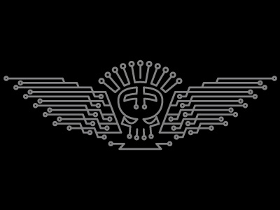 Skjull circuit rest skull wing