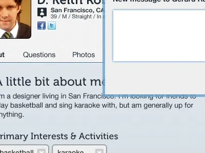 (Hopefully) Unawkward interface elements