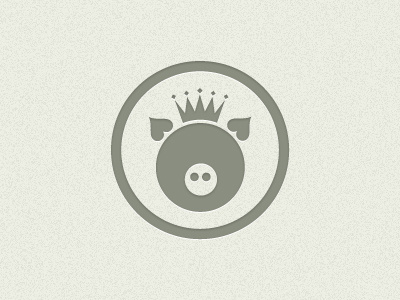 The Bacon & Cheddar beige branding logo