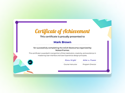 Digital Certificate UI Design certificate design certificate ui digital certificate digital certificate ui ui ui design ux ux design web web digital certificate web digital certificate ui