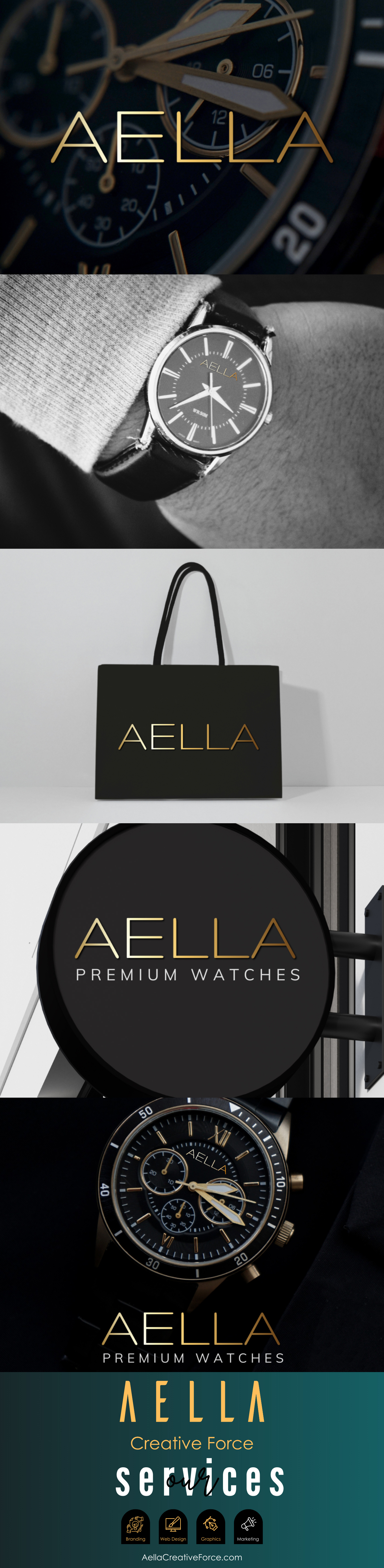 Aella Brand Design brand design branding graphic design logo