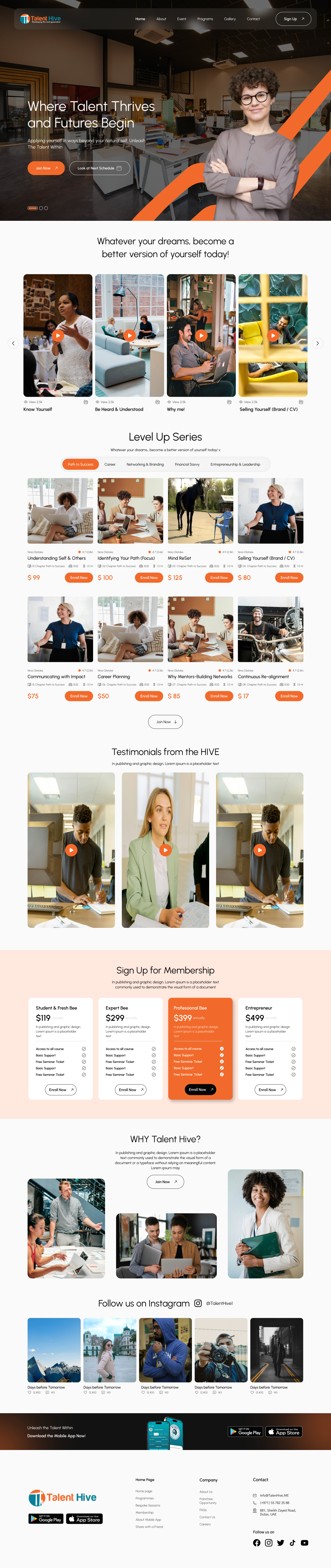Example of Design Website Or Landing Page In Figma