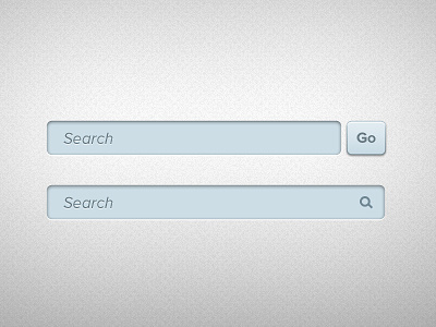 2 Search Bar Styles bar button field go search styles