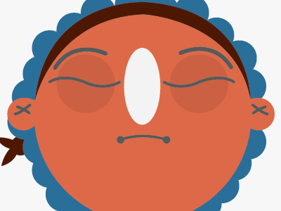 Closed eyes