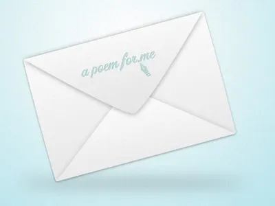 Envelope - a poem for me envelope
