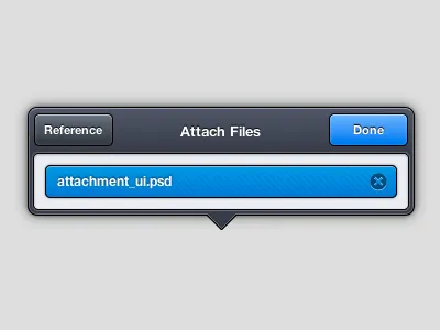 Keepin' it real in browser #2 app attach button css3 file popover texture ui upload