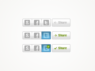 Multi-Share grouped sharing ui