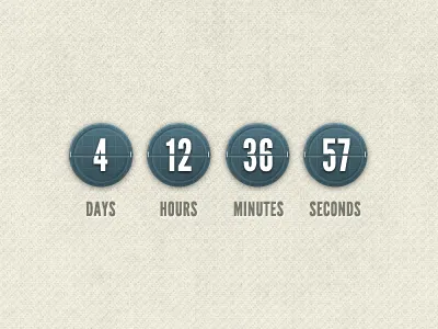 Final Countdown countdown numbers timer
