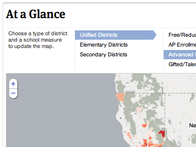 State map selector