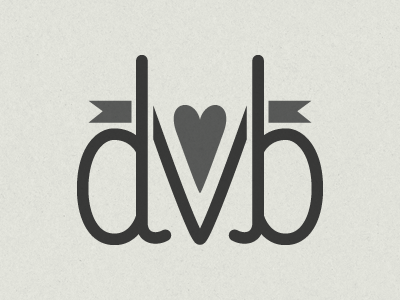 dvb tattoo initials lettering tattoo type