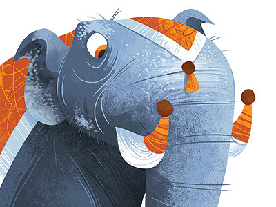 Bongo the Elephant elephant illustration