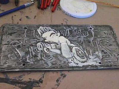 Rodney 1950 cars hot rods painting rat rods