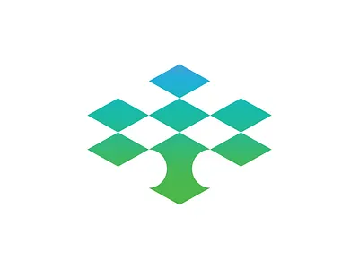 Abstract Tech Tree (Logo For Sale) branding company design future geometric identity logo logomark modern simple tech tree