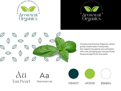 Organics Branding Kit Design branding branding kit graphic design logo organic