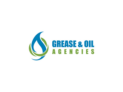 Grease & Oil Agencies Logo Design abstract logo brand brand identity branding gas company letter mark logo logo designer logo mark logodesign logotype nature logo oil company logo power logo symbol typography vector