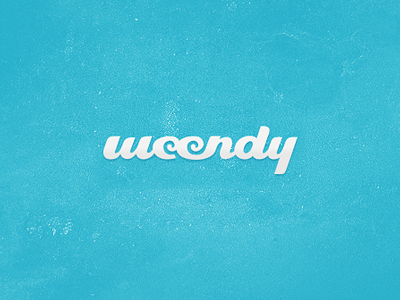 Weendy all4leo blue design kites leo logo logotype sea water wave weendy white