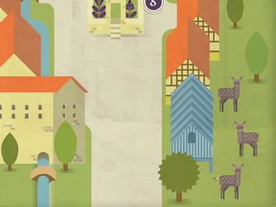 Wedding Treasure Map - Wip2 flyer map midsummer navigation print wedding