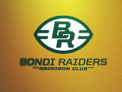 Bondi Raiders Logo Concept 2 american australia bondi concept football gridiron logo raiders sport