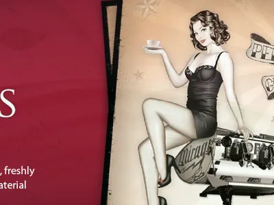 Coffee Advertisement coffee mirage photoshop