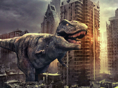 dinosaur madness2 illustration rocketstas