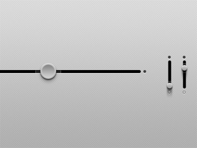 Simple Sliders clean graphic user interface gui rolls royce shadows simple slider ui user interface web elements