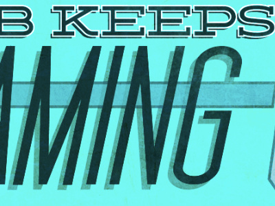 B Keeps Ming swsed typography