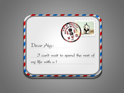 Message aig letter message