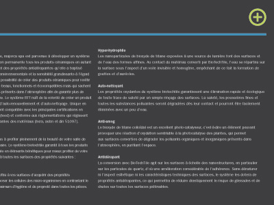 Vals Plus Page grid layout page two columns