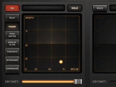 DM1 app headphones texture ui