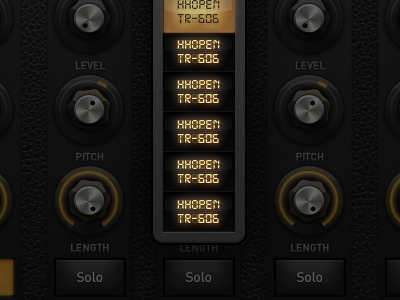 DM1 app headphones texture ui