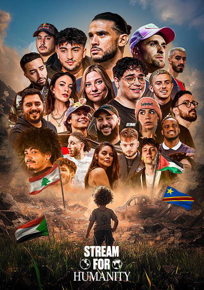 Poster "Stream4Humanity"