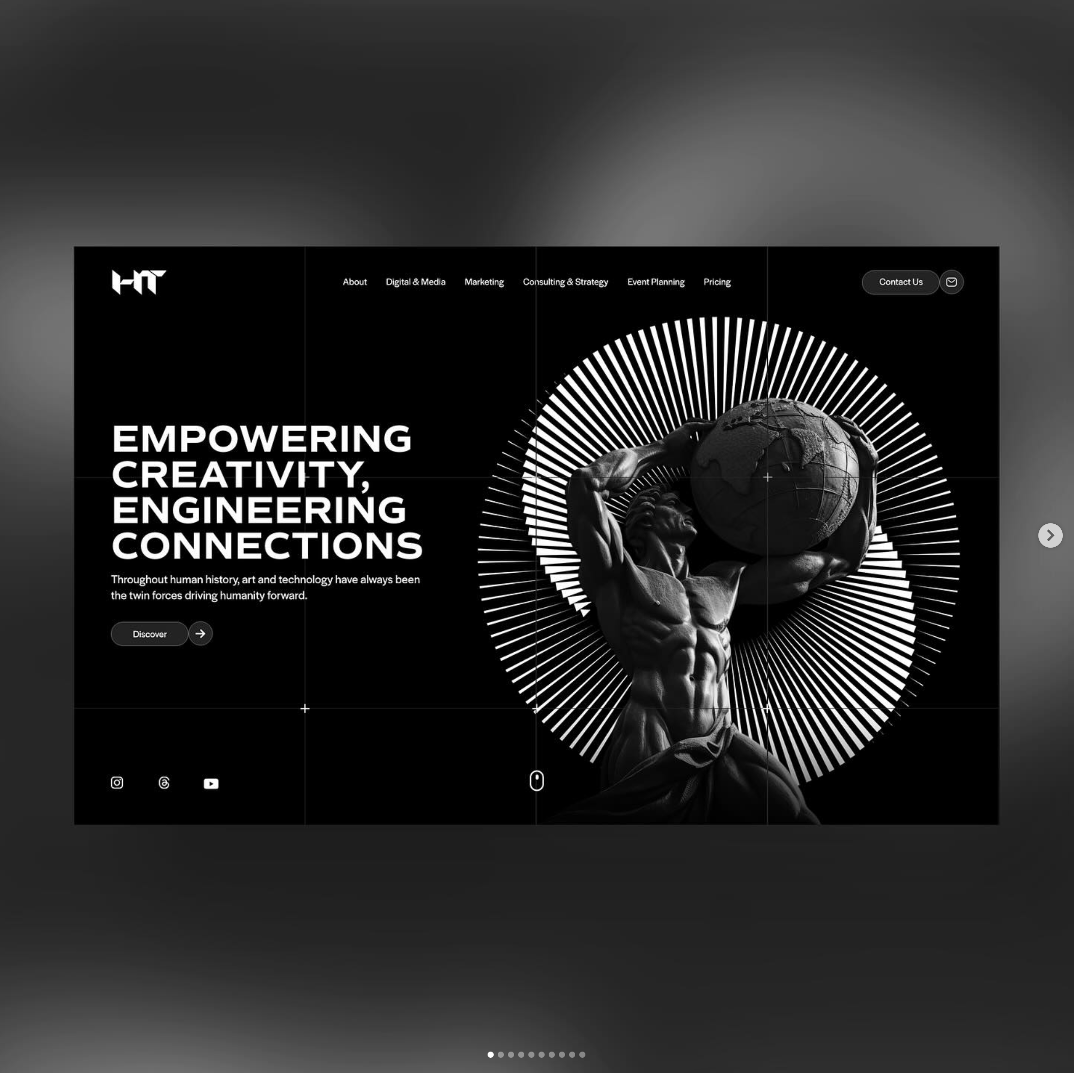 Helios Tech Web Ui Landing Shot blockchain branding crypto design graphic design greek mythology illustration it photography saas technology ui ui design ux ux design web design