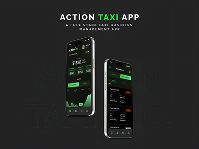 Action Taxi- Taxi Management Service app design branding design figma fleet management app graphic design landing page management app minimal design mobile app design mockup taxi booking app taxi fleet ui ui ux ux