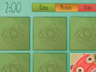 Gamin' 2 cards game illustration ipad ui