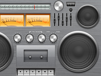 Audio audio icon recorder