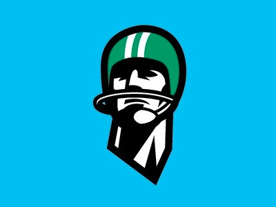 Single-bar, Go Riders (with slight changes) football illustration