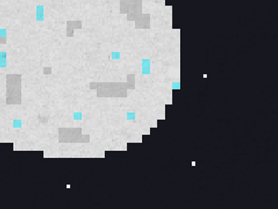 8bitmoon 8bit moon pixel spaceshuttle