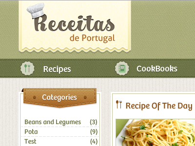 receitas chef food recipe restaurant ribbon texture