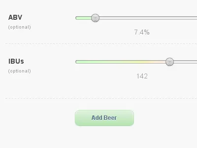 Moondel - Adding a Beer beer button form moondel slider