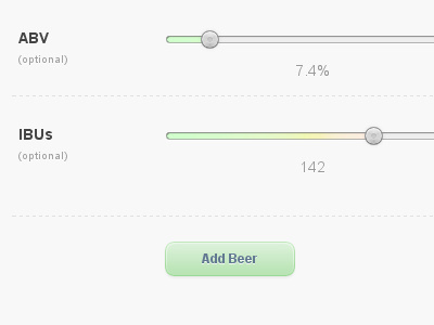 Moondel - Adding a Beer beer button form moondel slider