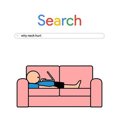 why neck hurt cartoon cartoonist comic funny humour illustration illustrator webcomic