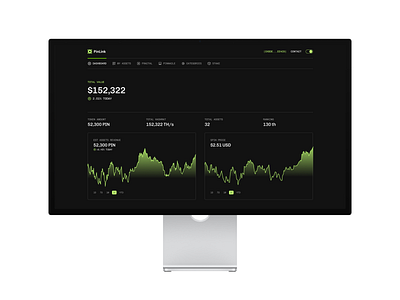 PinLink dApp Dashboard charts crypto dashboard depin developer layout portfolio ui web webapp