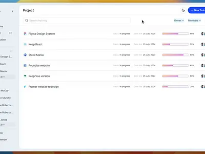 Experiment Figma prototype dashboard design designsystem figma prototype webapp