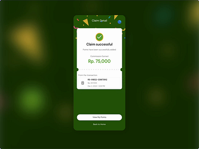 Success Animation - UI Motion animation app commission earth green happy ui motion graphics simple ui