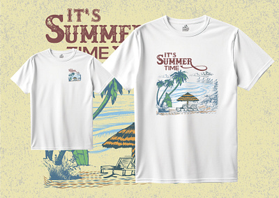 SUMMER T-SHIRT DESIGN adventure graphics beach days beach life bold typography creative t shirt design designlife graphic design hand drawn illustration its summer time logo outdoor t shirt retro summer design summer summer t shirt summer vibes t shirt t shirt design t shirt design inspiration t shirts tropical paradise