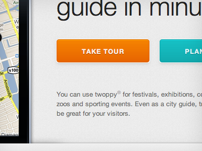 Take Tour button call to action