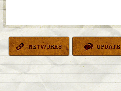 Networks android app buttons social wip